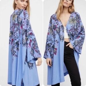 Intimately by Free People Floral bohemian Kimono Boho Western